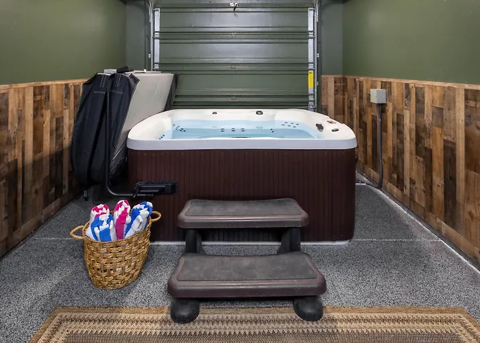 Ferienhaus Retreat Hot Tub